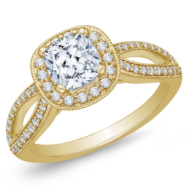 Svatebný prsteň zo zlata s diamantmi 74438