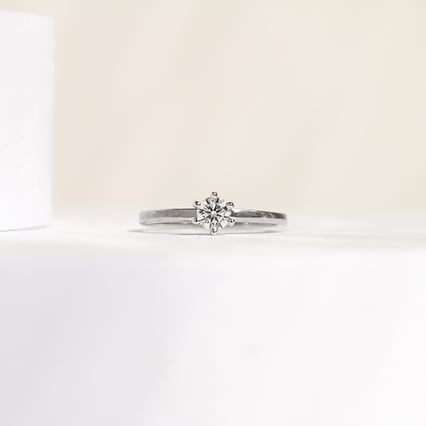 Zásnubný prsteň s moissanitom Rabby