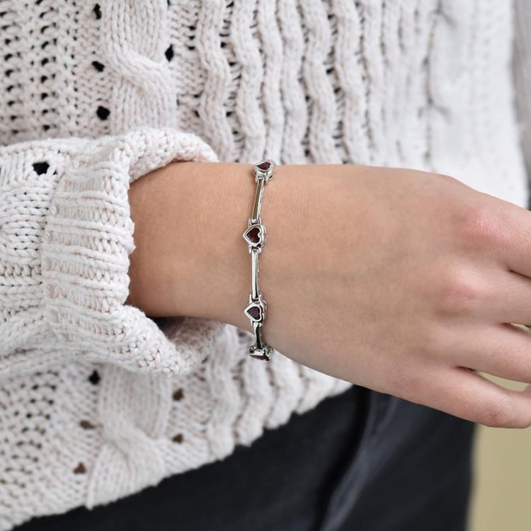 Strieborná náramok Fawie 10134