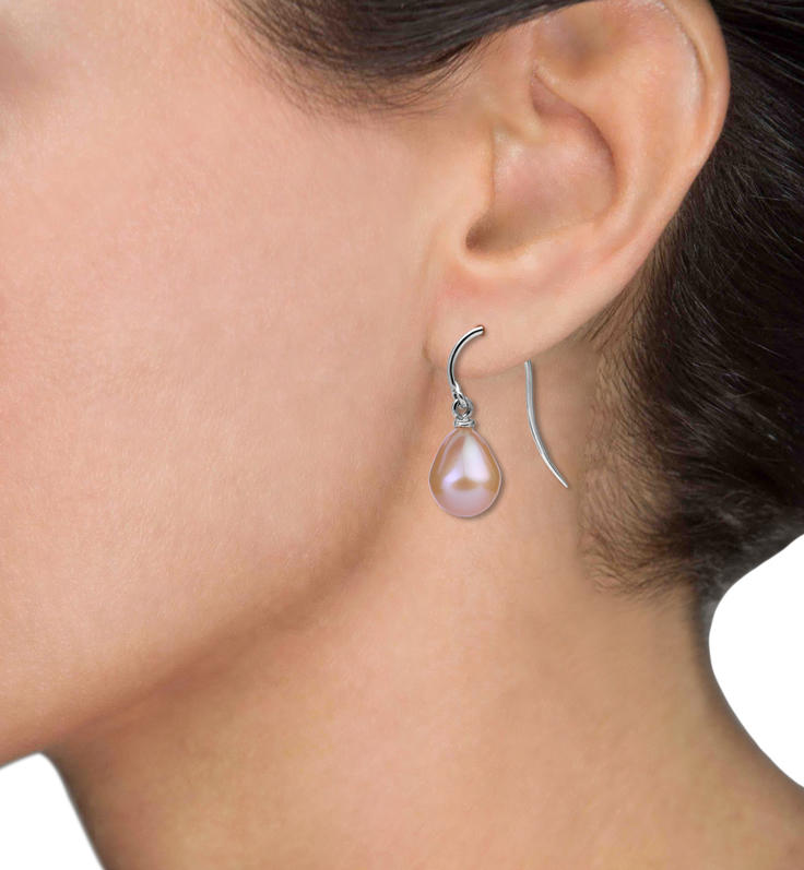 Zlaté perlové náušnice 13482