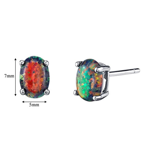 Opálové náušnice zo zlata 22942