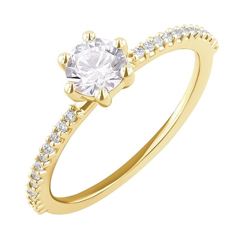 Zásnubný prsteň s lab-grown diamantmi Deloris