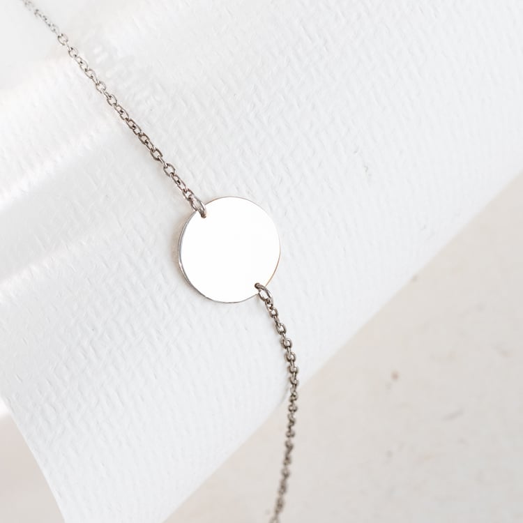 Zlatý náramok Malý princ s líškou a gravírom 124510