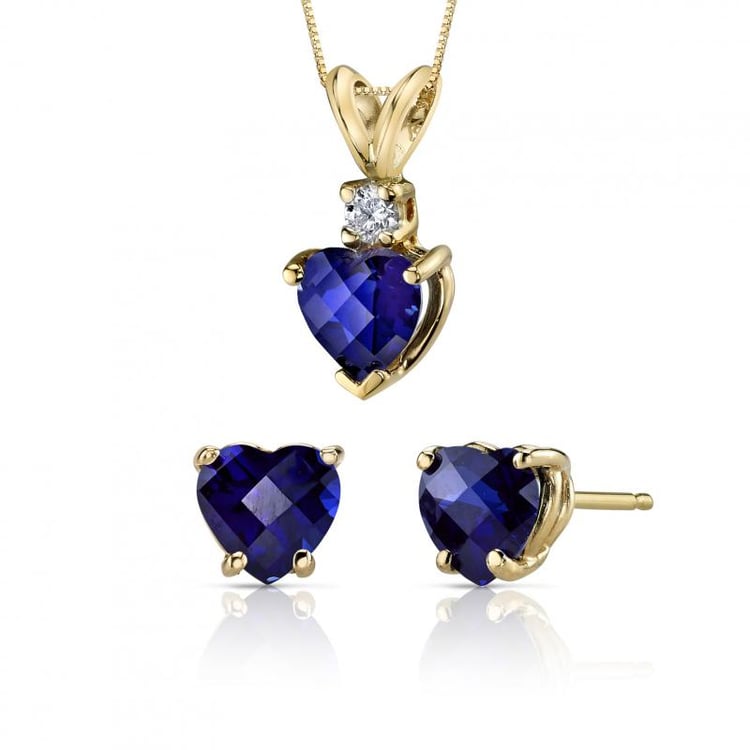 Kolekcia zafírových šperkov 20509