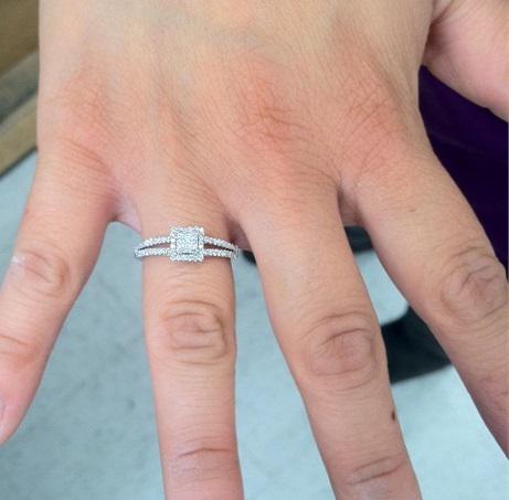 Diamantový prsten Carniel 7044