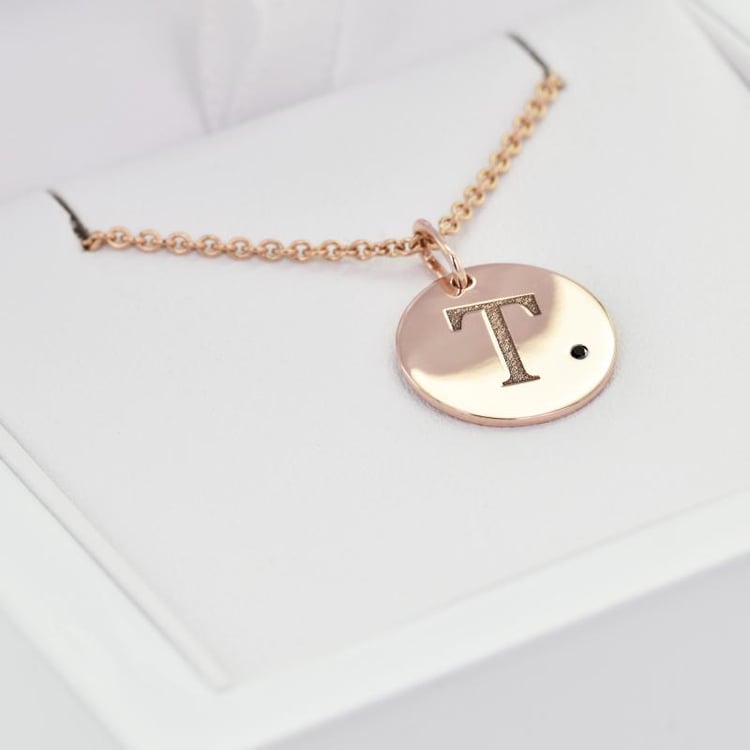 Prívesok z ružového zlata 22430