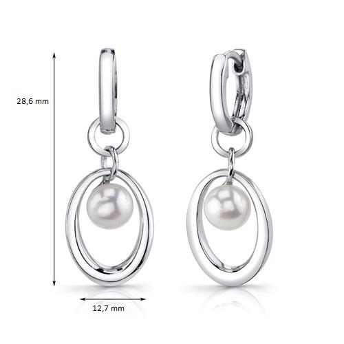 Perlové náušnice 9291