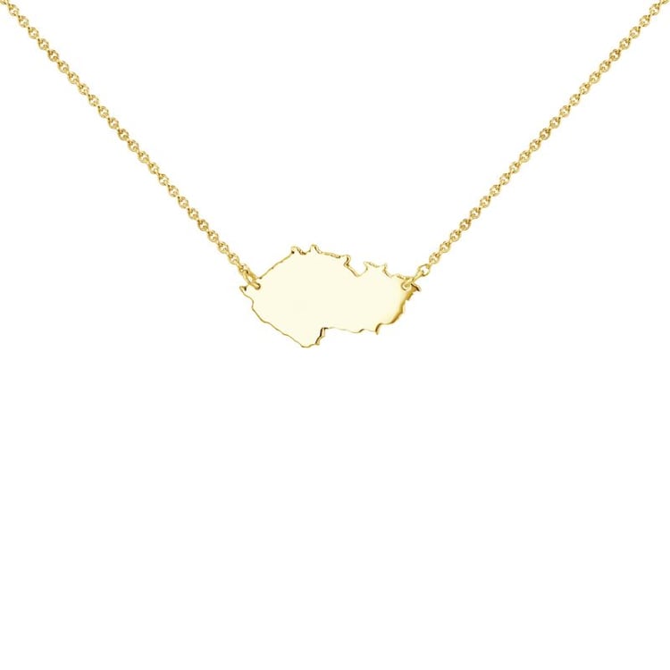 Zlatý či platinový náhrdelník Česká republika