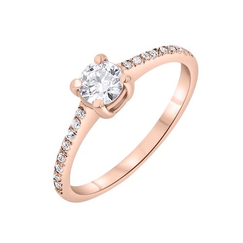 Zásnubný prsteň s lab-grown diamantmi Danias