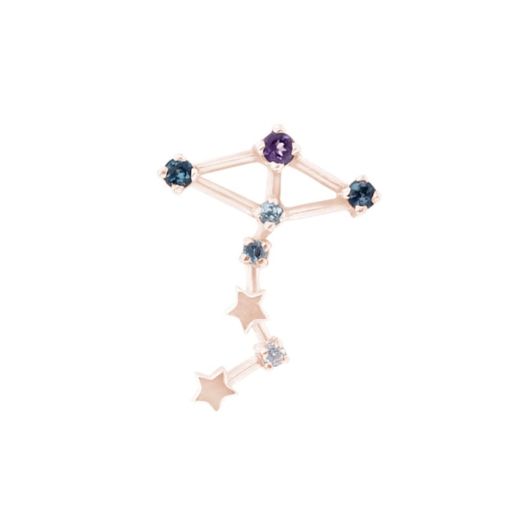 Náušnica so znamením zverokruhu Scorpio 95646