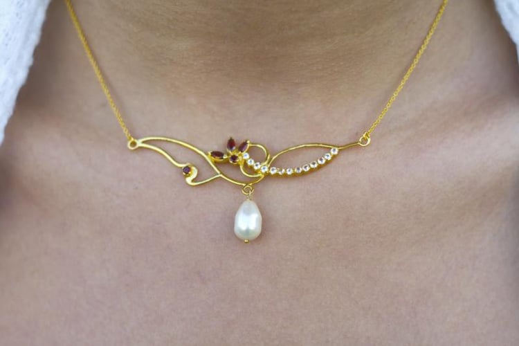 Strieborný náhrdelník 6932