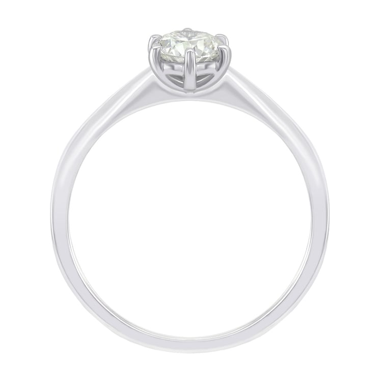 Zlatý zásnubný prsteň s 0.49ct IGI certifikovaným lab-grown diamantom Vanani 148252