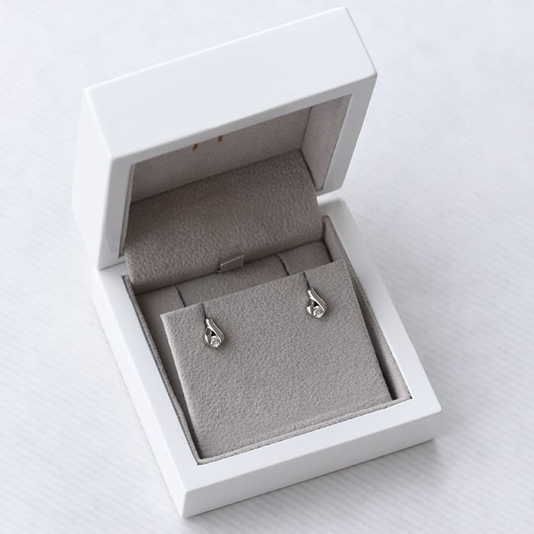 Náušnice s moissanitmi Kaylie 104999