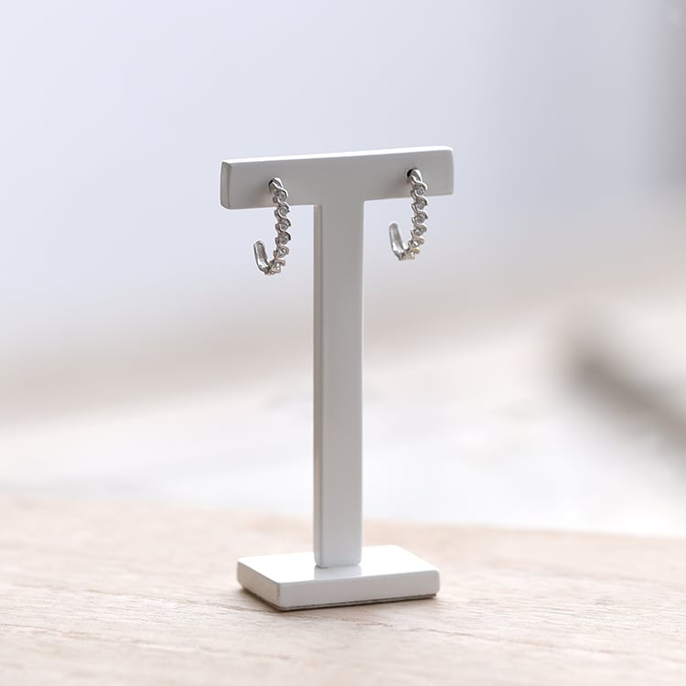 Kruhové náušnice s diamantmi 58354