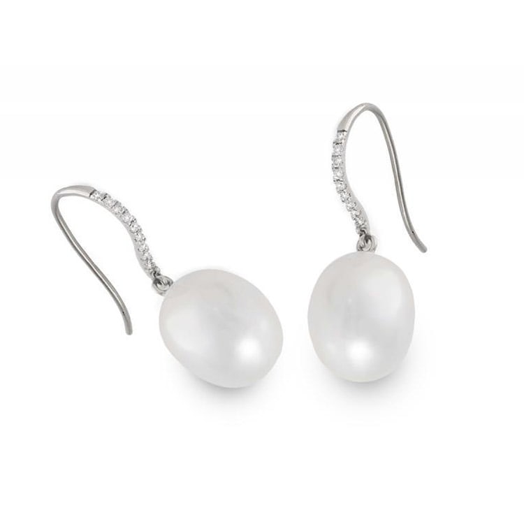 Perlové náušnice 25065