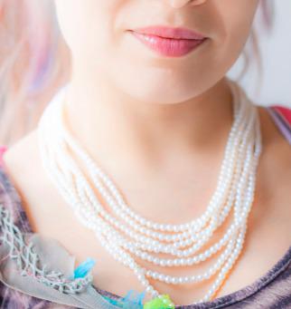 Náhrdelník s perlami Atria 53083