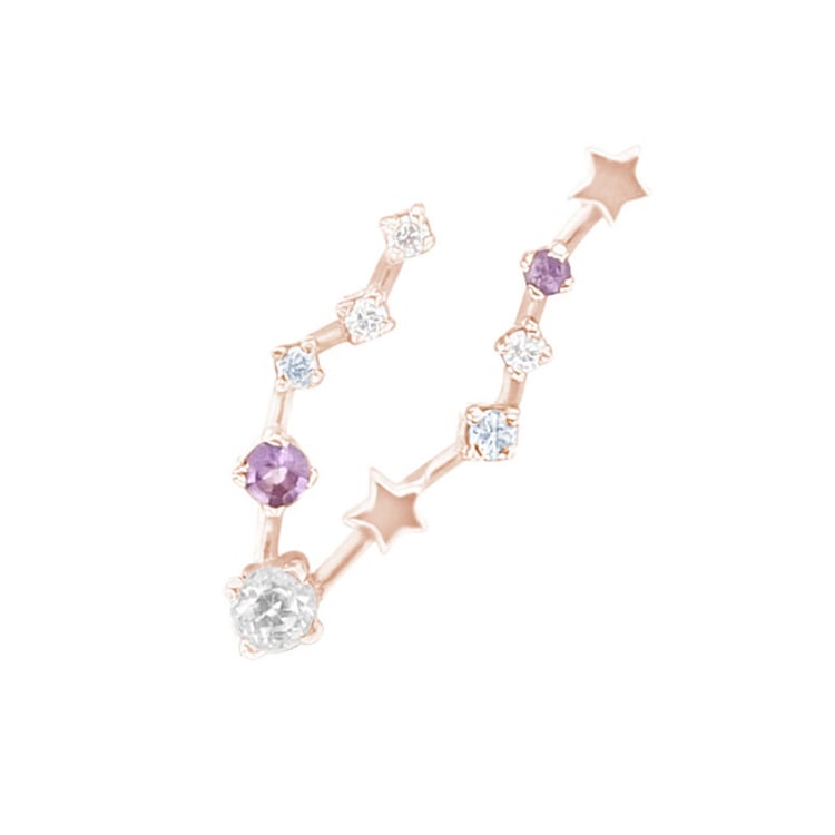 Náušnica so znamením zverokruhu Pisces 156607