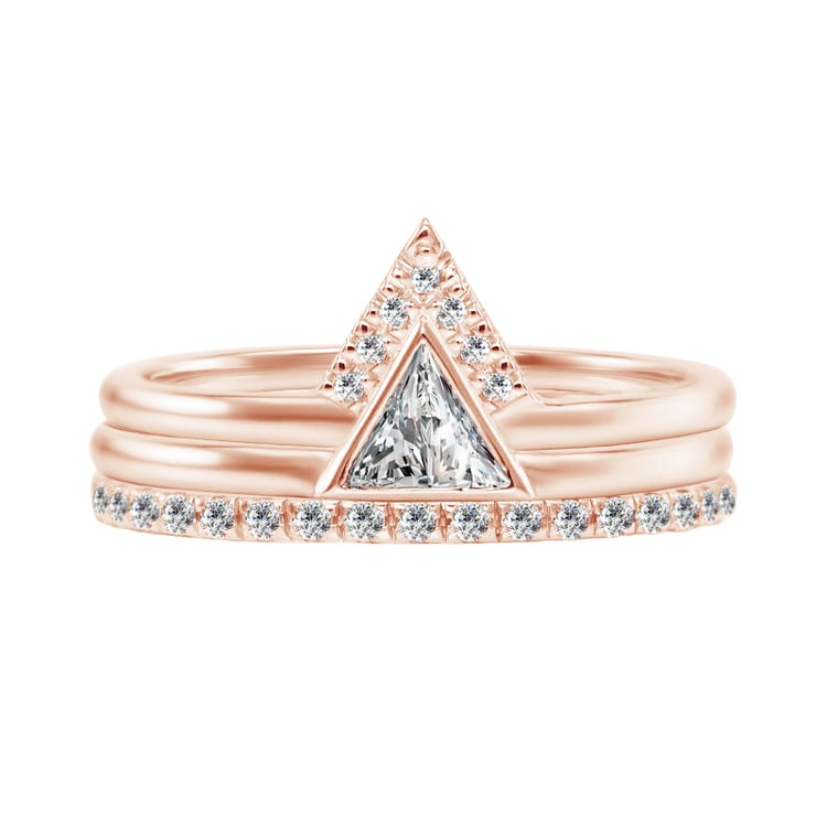 Vykrojená obrúčka zo zlata s diamantmi 92021