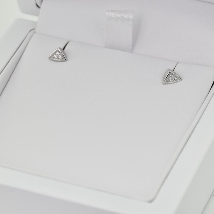 Náušnice visacie strieborné 21355