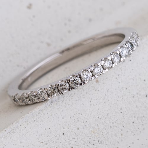 Eternity prsteň s 1.75mm lab-grown diamantmi Milana