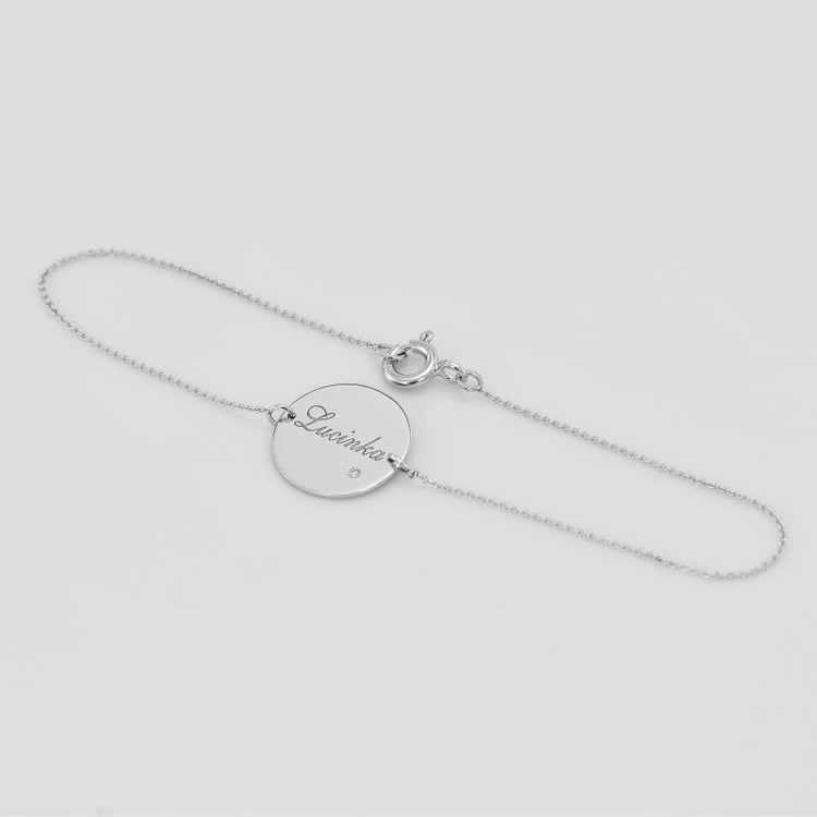 Náramok z platiny 70537