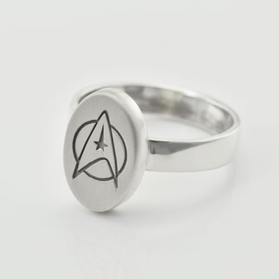 Prsteň zo striebra Star Trek