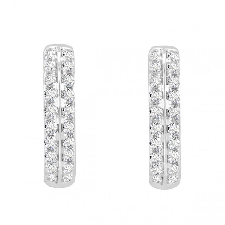 Diamantové náušnice 27491