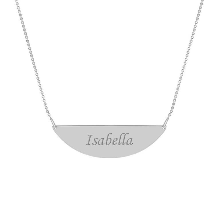 Náhrdelník s gravírom mena 40252