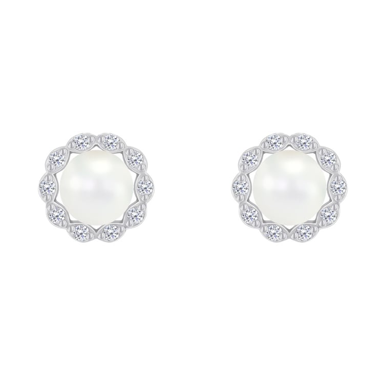 Náušnice s perlami 80303