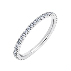 Eternity prsteň zo zlata s lab-grown 1.25mm diamantmi Archie