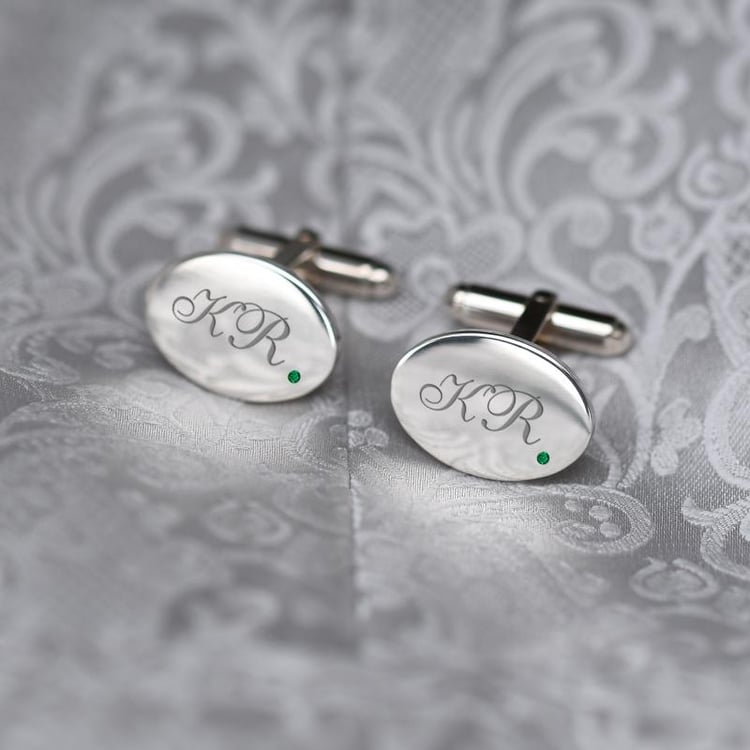 Manžetové gombíky s gravírom 46950