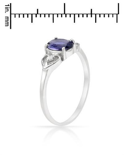 Prsteň s iolitom a topásmi 881