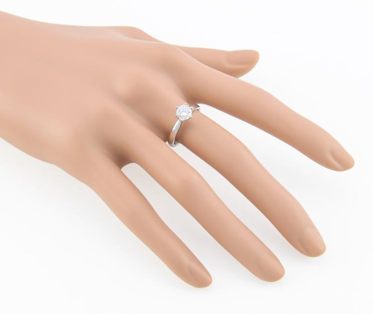 Prsteň s certifikovaným diamantom Isma 7723