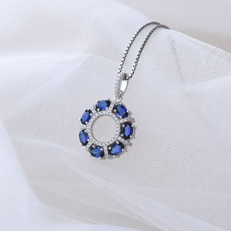 Zafírový náhrdelník 69217