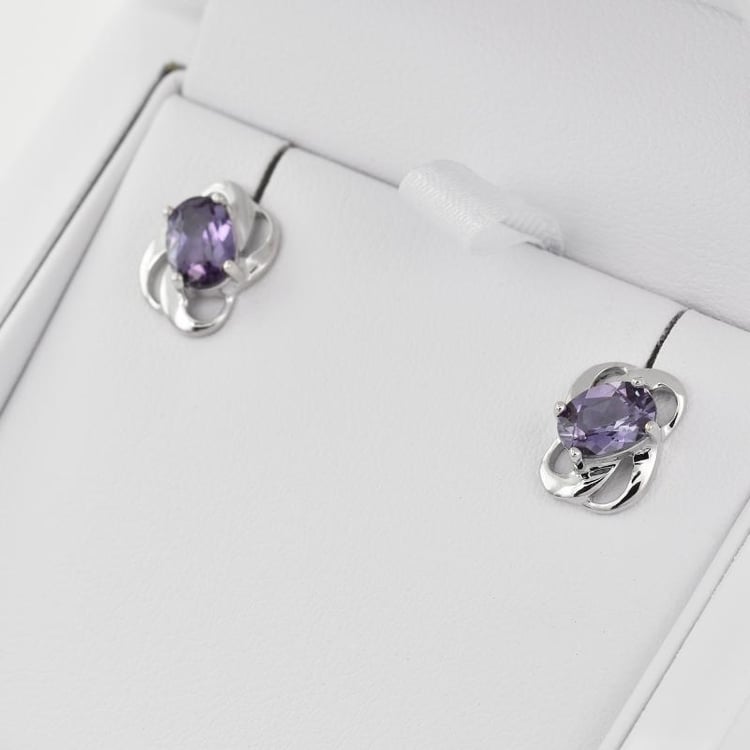 Náušnice zo striebra 27962