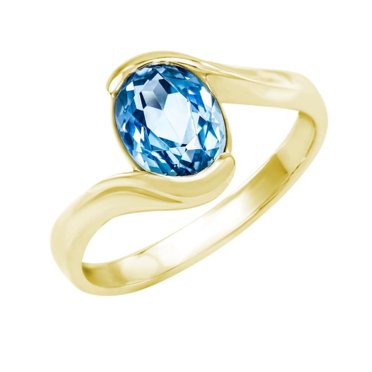 Topásový prsteň 10901