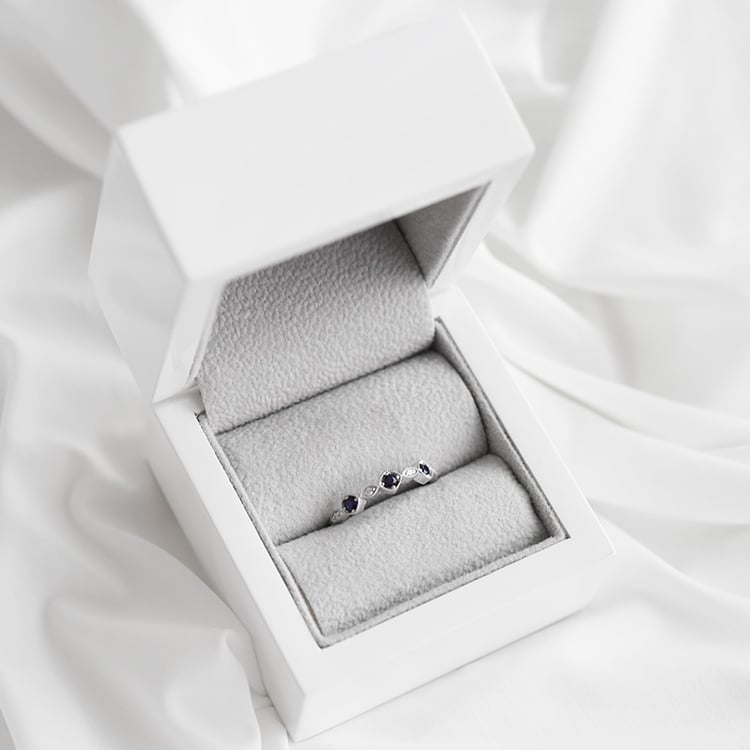 Eternity prsteň so zirkónmi 91896