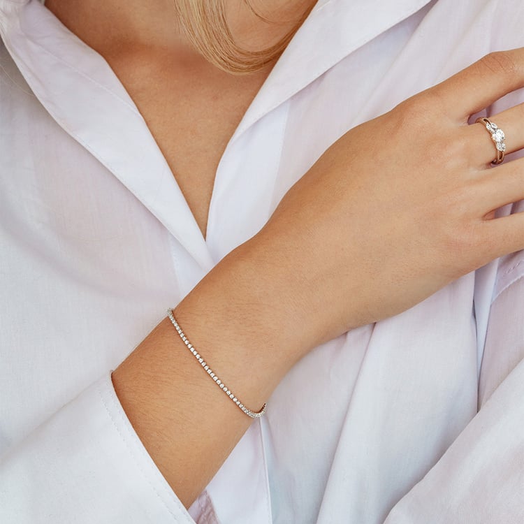 Tenisový náramok s lab-grown diamantmi Lea 162562