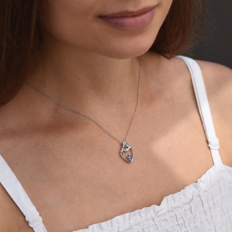 Prívesok s tanzanitom 31801