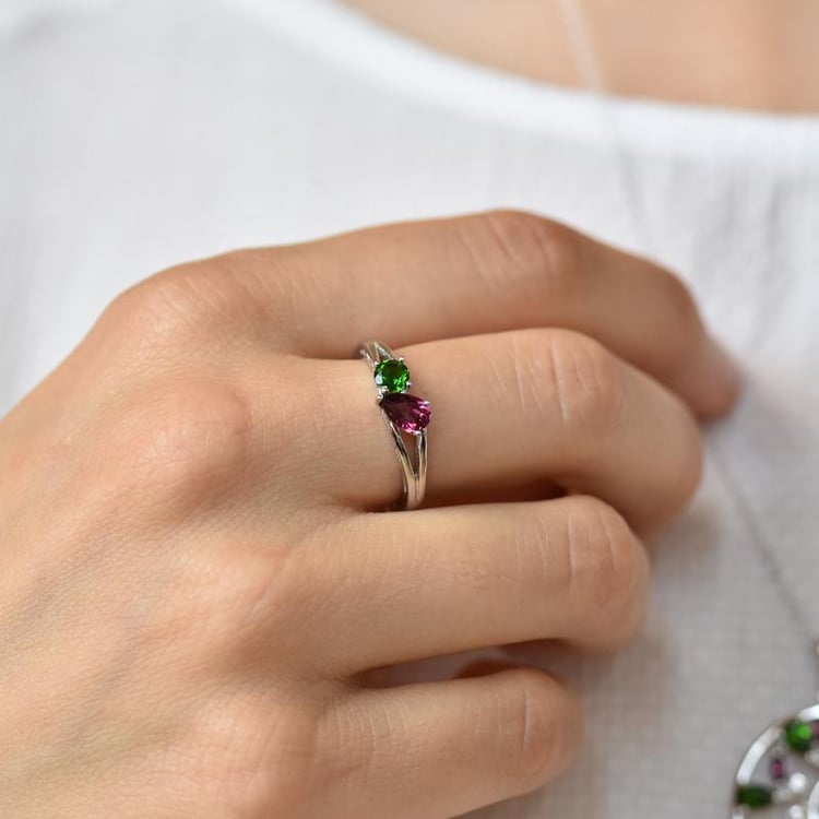 Prsteň zo striebra 21686