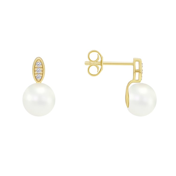 Perlové náušnice 43092