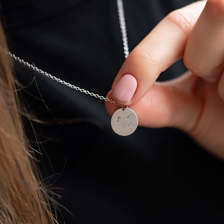 Strieborný personalizovaný náhrdelník Čínske znamenie zverokruhu 135185