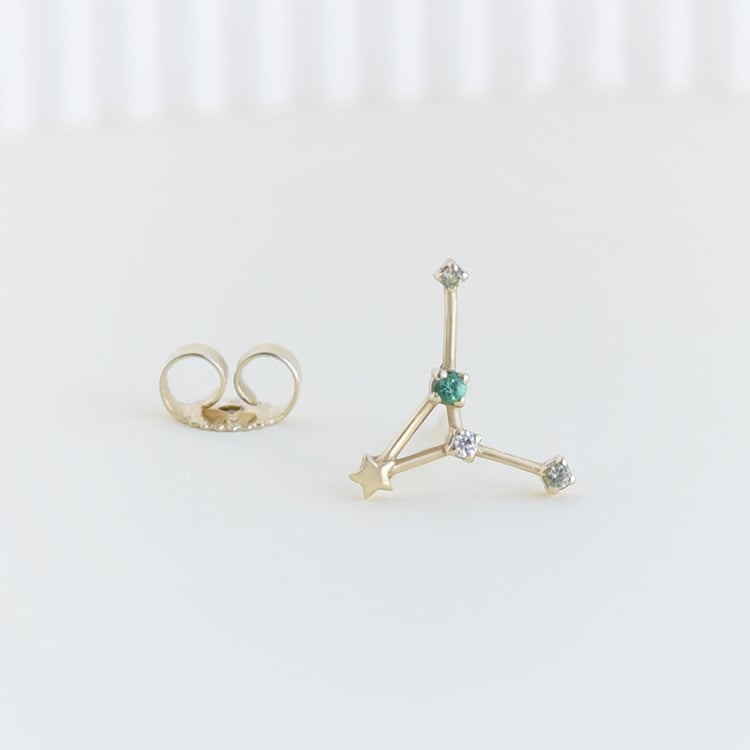 Zlatá náušnica 95353