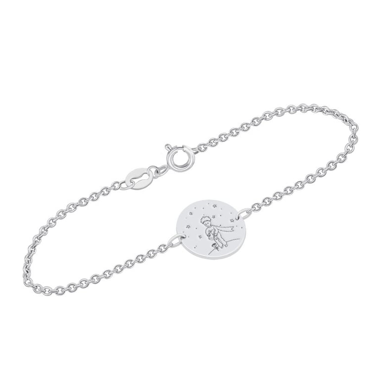 Náramok Malý princ s ružou a gravírom 118609