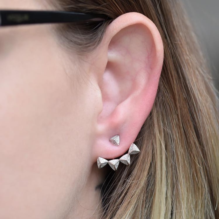 Zirkónové náušnice 21352