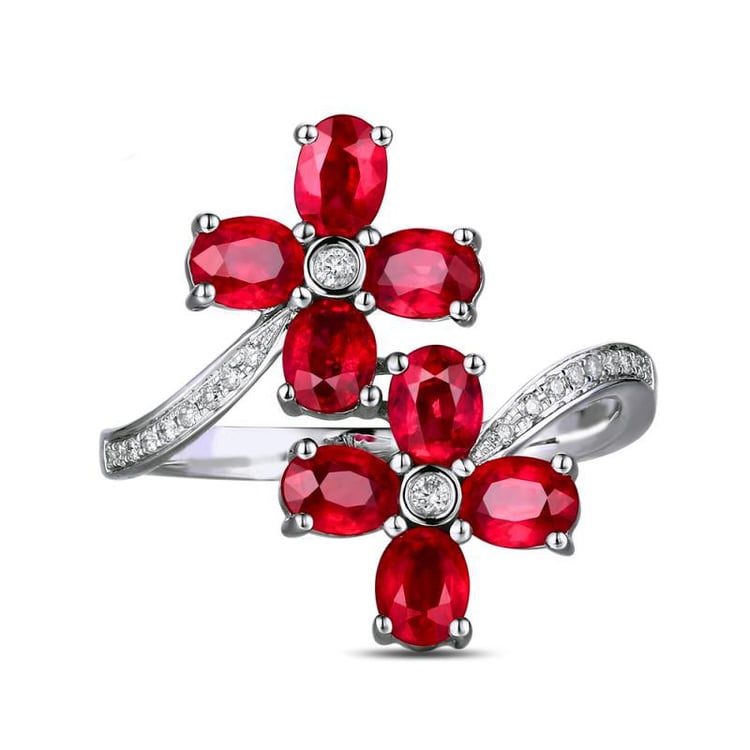 Rubínový prsteň 17127