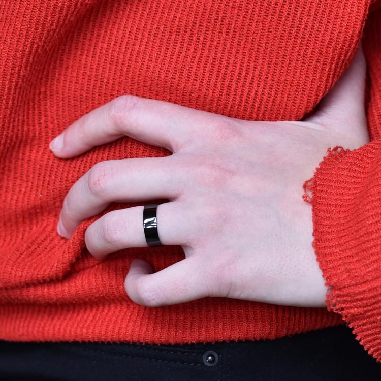 Zlaté ploché svadobné obrúčky 35057