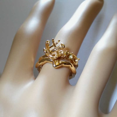 Set zlatých prstenov