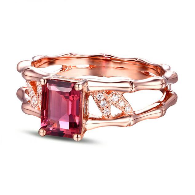 Zlatý prsteň s turmalínom 6177