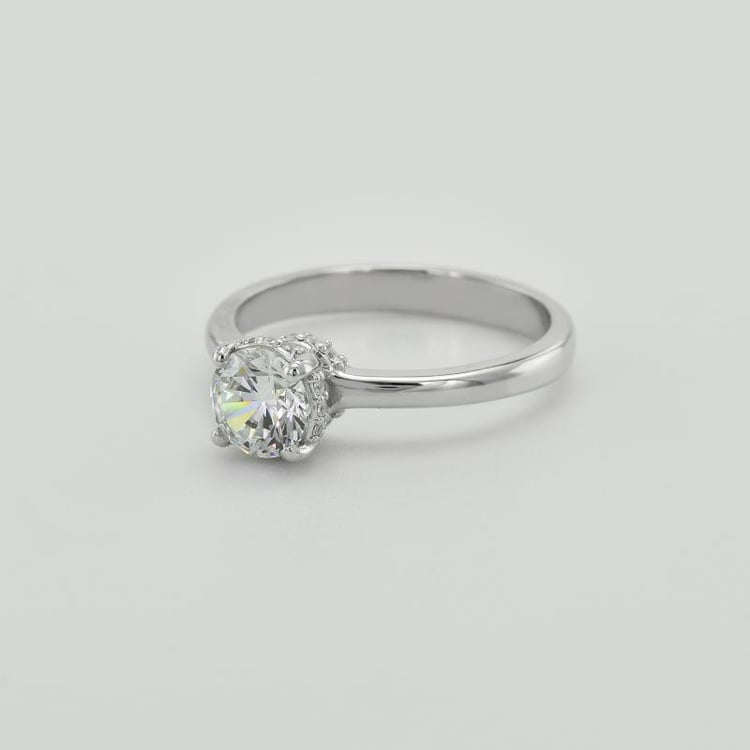 Zasnubný zlatý prsteň s diamantmi 33003